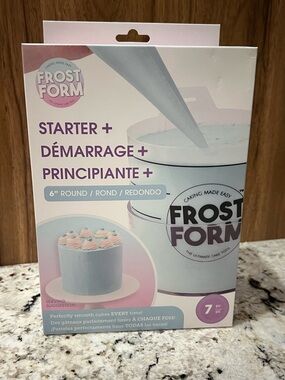 Starter 6" Round Cake Form - Pastel Blue